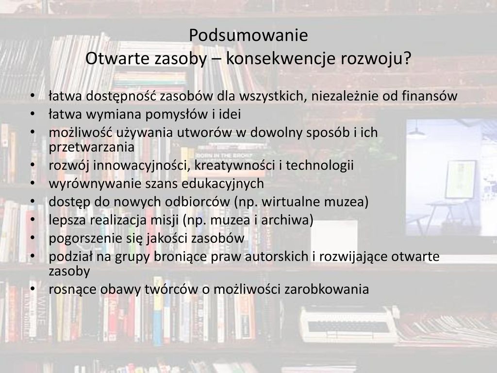 Edukacja Medialna Otwarte Zasoby W Internecie Ppt Pobierz